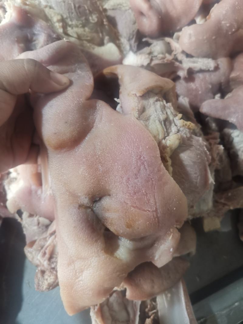 半成品猪头肉能用的细聊