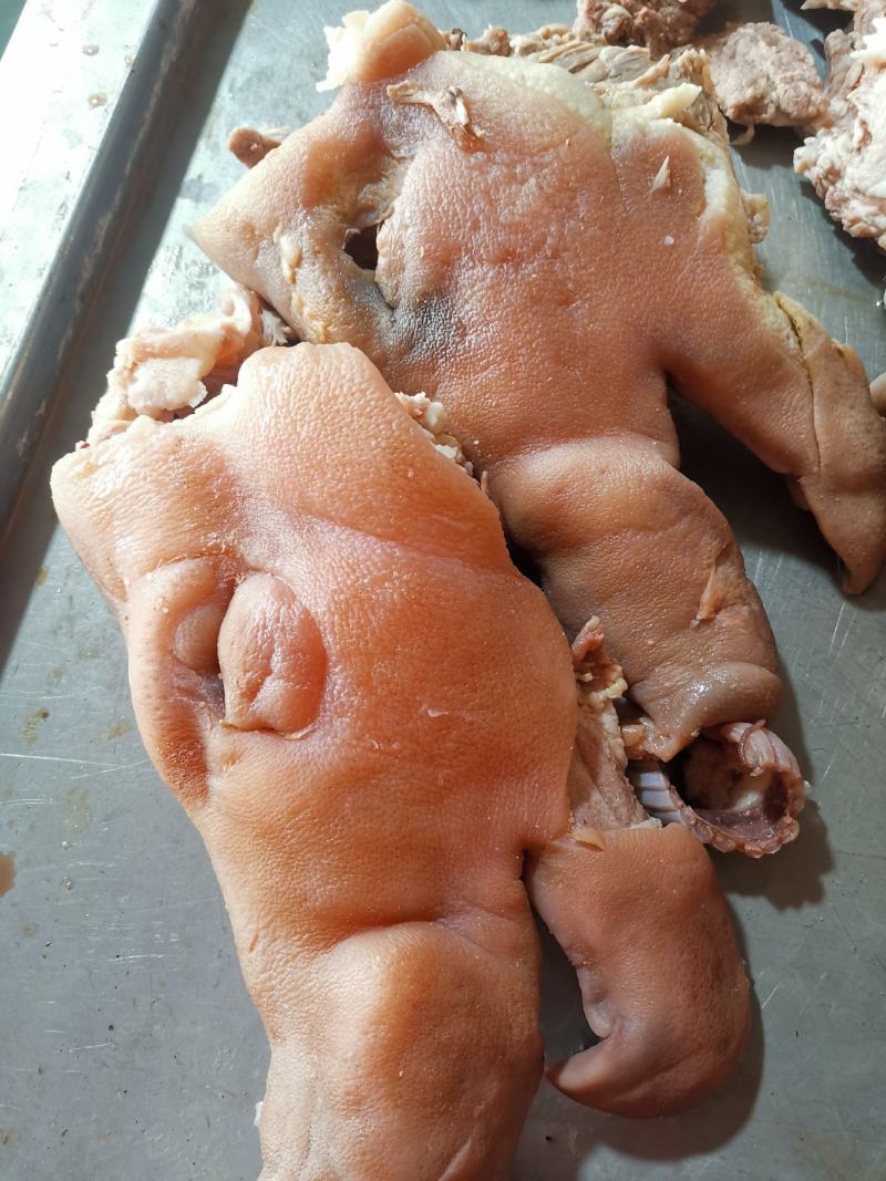 半成品猪头肉能用的细聊