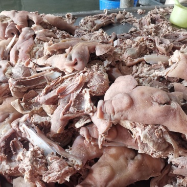半成品猪头肉能用的细聊