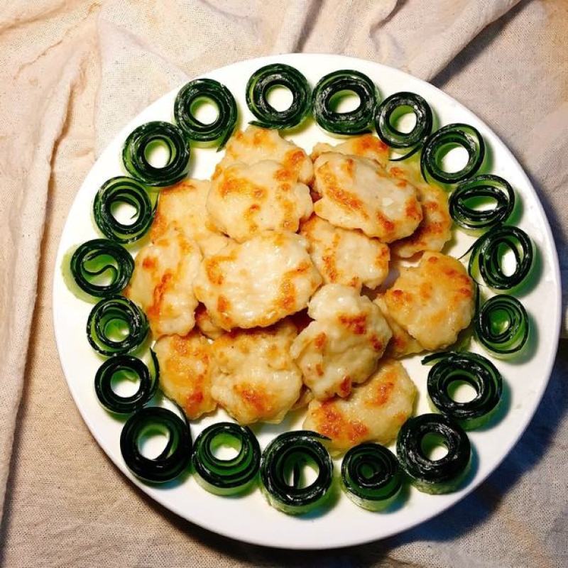 海港特色墨鱼滑墨鱼胶火锅干煎方便500g/盒