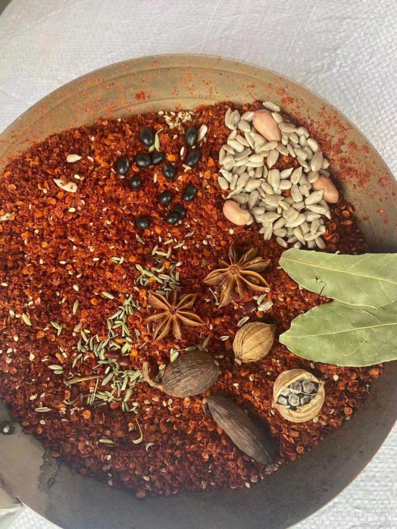 正宗川味辣椒面柴火刀口辣椒面麻辣香辣纯辣可配制