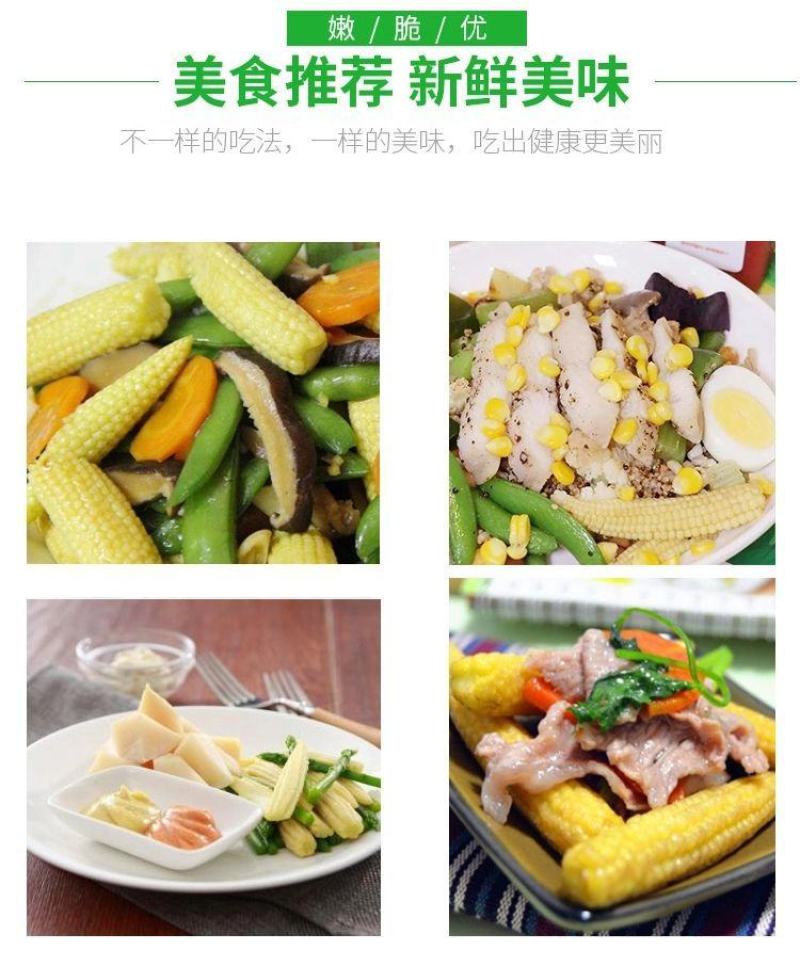 中国玉米来之最南端广东徐闻县农家甜小玉米笋现摘玉米笋包邮