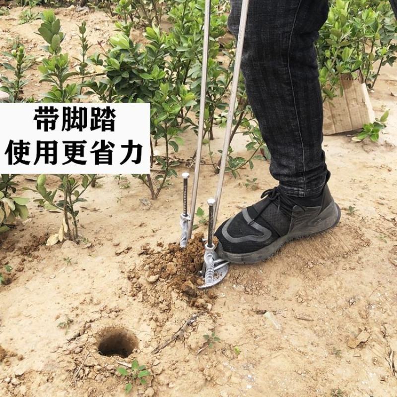 打孔机大棚种植打孔器农用西瓜打洞器蔬菜农用取土器打洞
