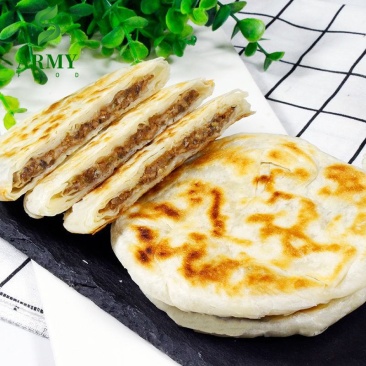 福双春馅饼130g照烧鸡肉馅黑椒牛肉馅饼带馅肉饼早餐夜宵