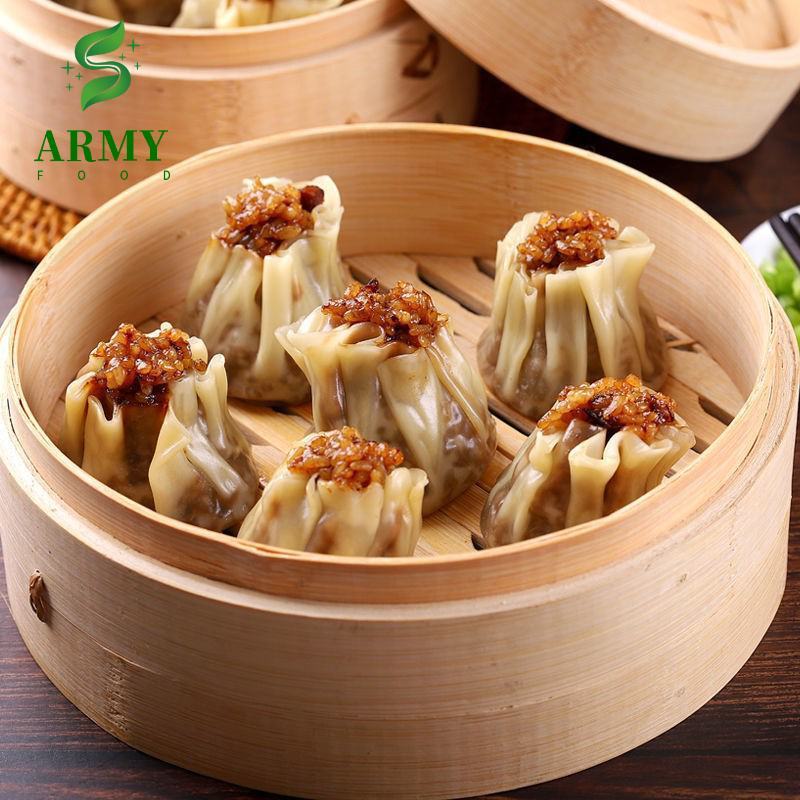 福双春纸皮烧麦80g芝士蛋黄烧麦香菇肉丁烧麦杂粮烧麦早餐