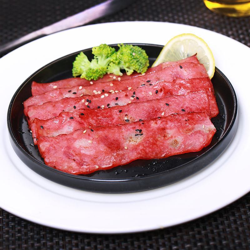 厂家直发(培根肉片1000g)烧烤烘焙经典培根手抓饼披萨