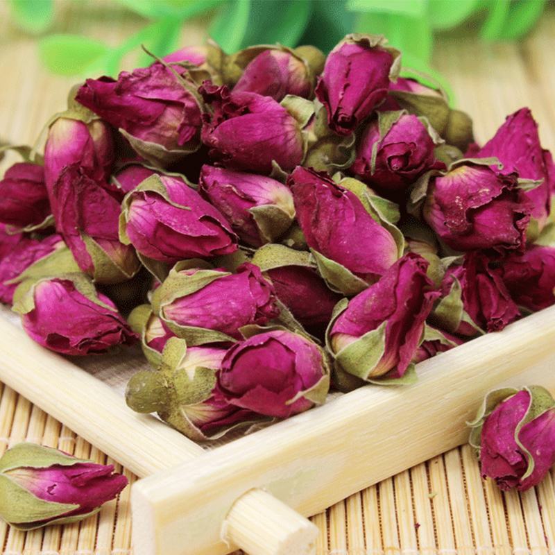 苦水玫瑰花茶天然无硫干玫瑰甘肃兰州永登紫玫瑰富硒花蕾