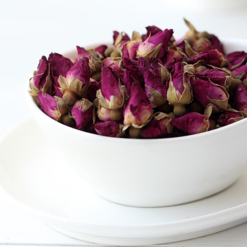 苦水玫瑰花茶天然无硫干玫瑰甘肃兰州永登紫玫瑰富硒花蕾