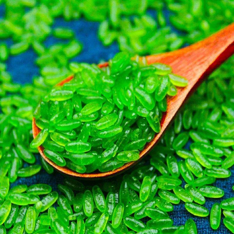 农家绿竹米，紫薯米五谷杂粮香糥可口健康营养美