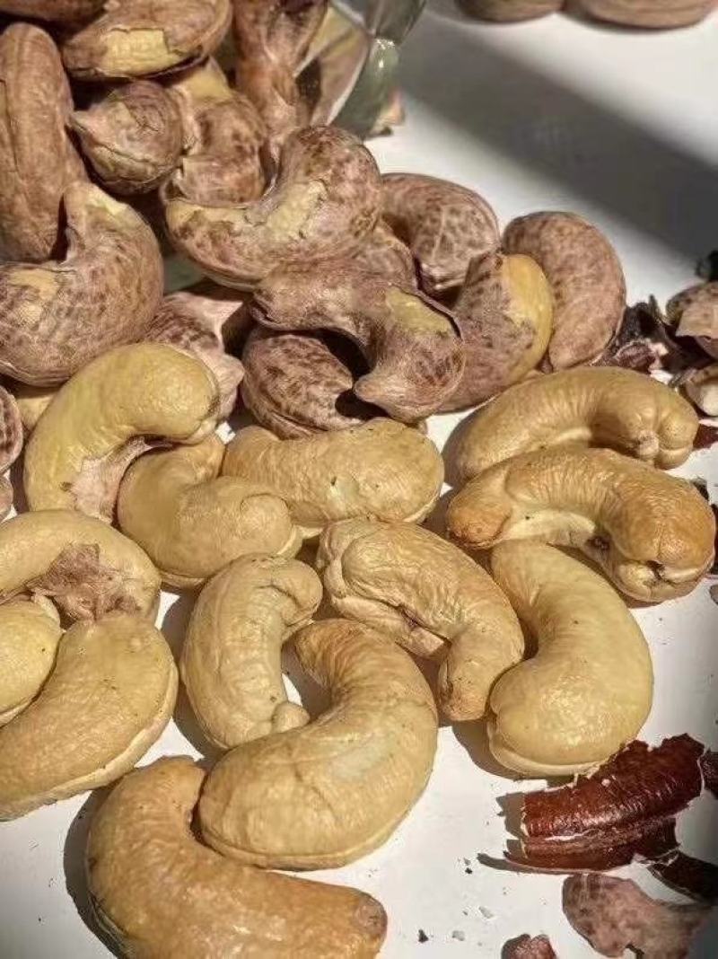 越南腰果优选精品大腰果进口腰果虎皮腰果口岸直供货腰果批发