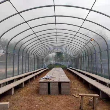 专业生产蔬菜种植大棚成套养殖钢架棚全国发货上门安装