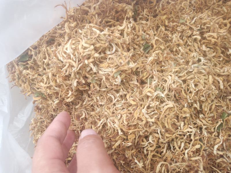 金银花晒货全花蕾开花货都有颜色白黄当年新货产地直销