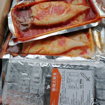 网红香辣大鱿鱼400g