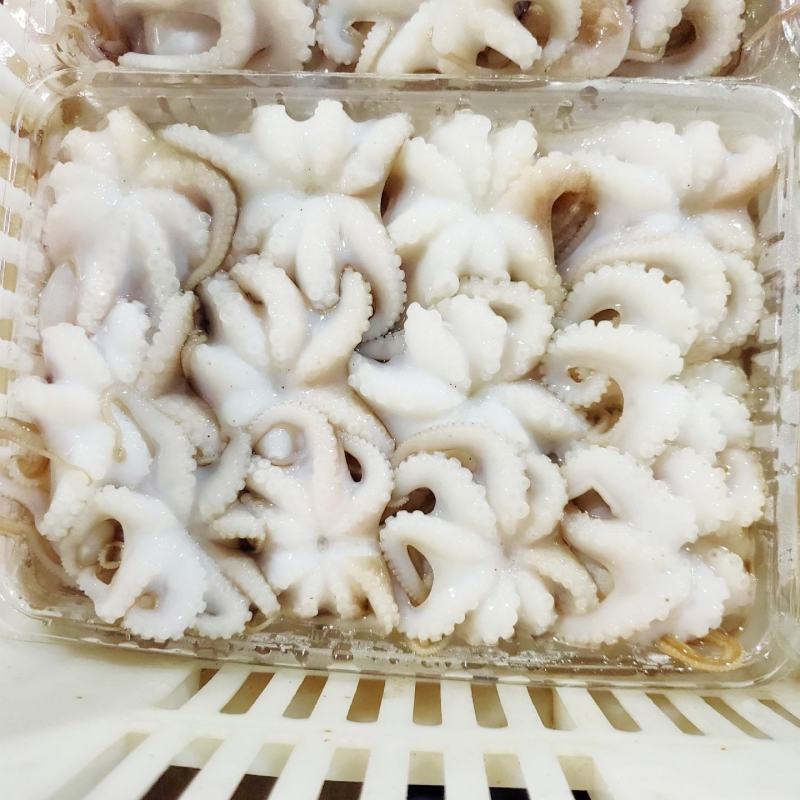 八爪鱼章鱼去脏翻花甜脆爽口鲜香美味