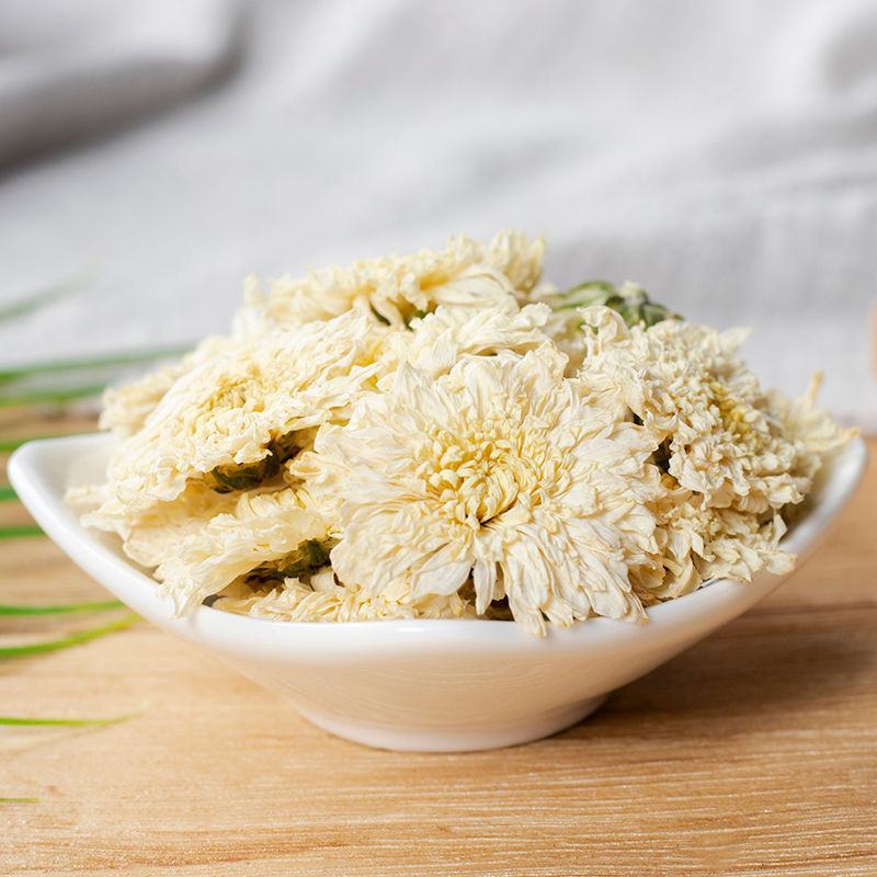 菊花茶白菊花贡菊花养生茶黄山正品正宗黄山贡菊七月菊花
