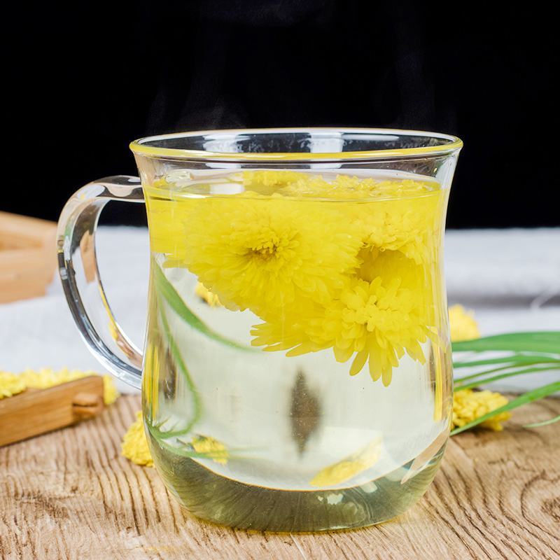 黄菊花茶养生茶散装黄菊花非贡菊七月菊花茶胎菊下火灭火花茶