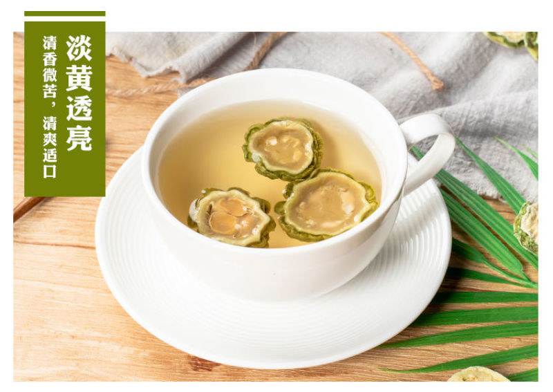 苦瓜片苦瓜苦瓜茶苦瓜干清热去火苦瓜茶养生清脂