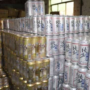 富维纯生风味小麦罐装啤酒500ml江湖地摊夜宵啤酒