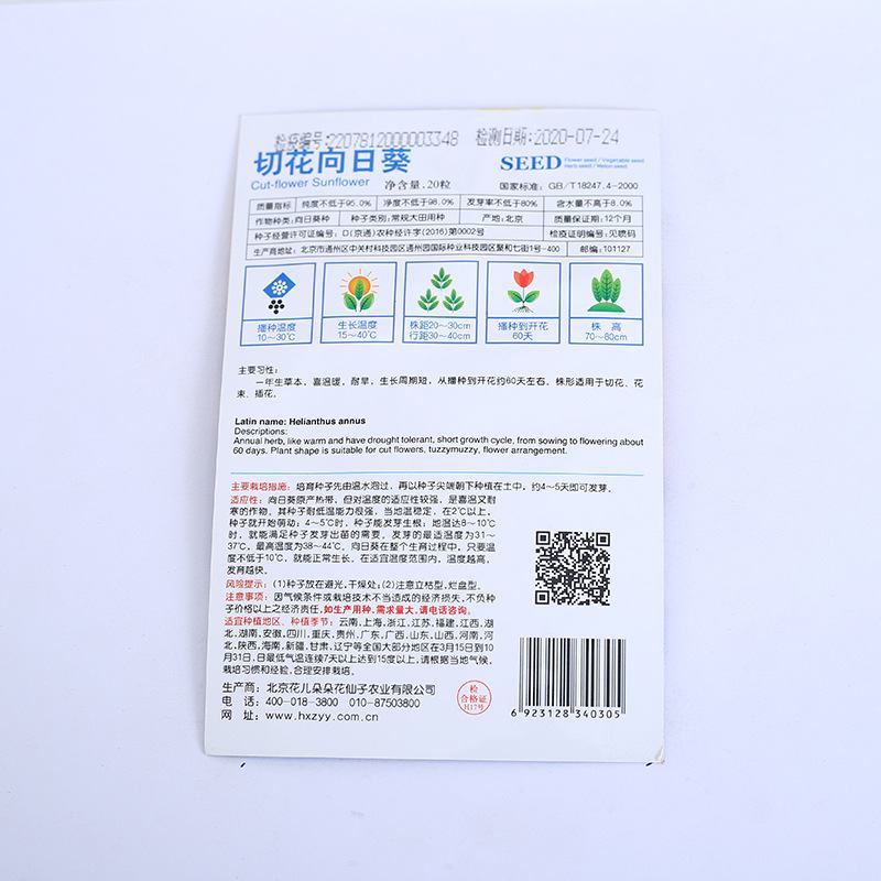 观赏向日葵种子食用向日葵多头向日葵红色向日葵种子