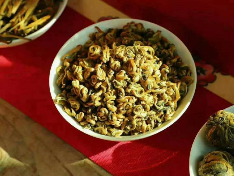 滇红金螺/金针/宝塔/龙珠新茶纯芽红茶滇红四宝礼盒装
