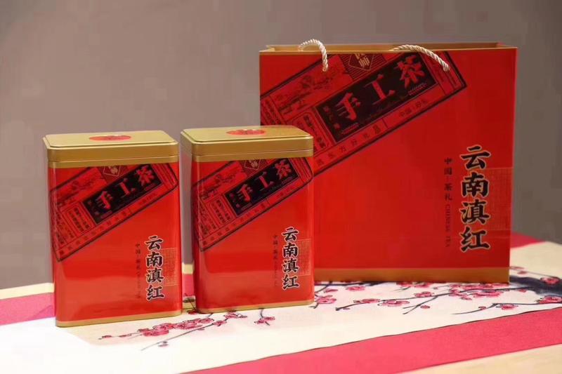 滇红金螺/金针/宝塔/龙珠新茶纯芽红茶滇红四宝礼盒装