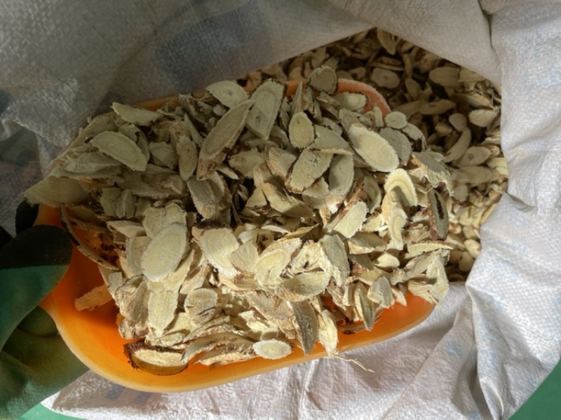 【岷县黄芪片】下片便意批发药厂只供麻皮黑皮
