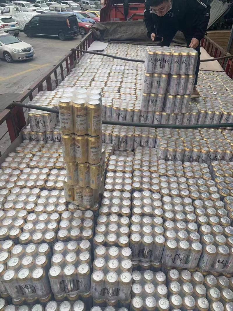 啤酒清凉一夏纯生啤酒小麦王啤酒500ml*9