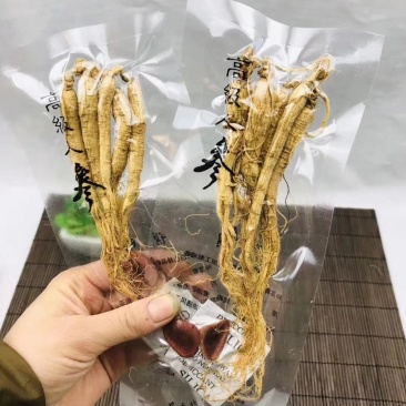 东北人参园参东北土特产吉林干人参批发零售泡酒煲汤