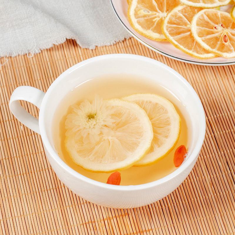 柠檬片新鲜柠檬干泡水果茶柠檬茶安岳柠檬散装花茶组合