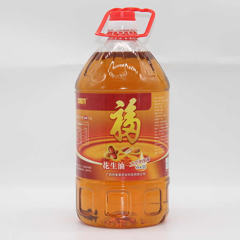 广西百色市桂果果农业科技有限公司精选优质一级压榨花生油