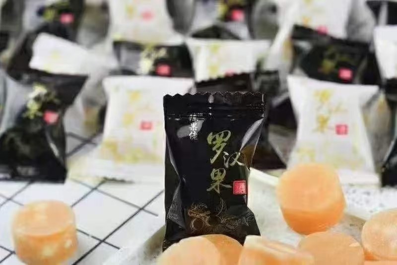 罗汉糖糖果润喉糖清凉薄荷味