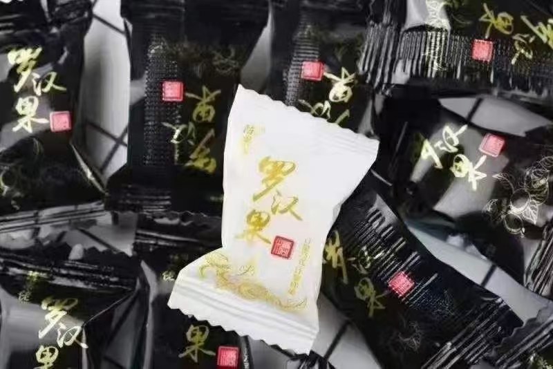 罗汉糖糖果润喉糖清凉薄荷味