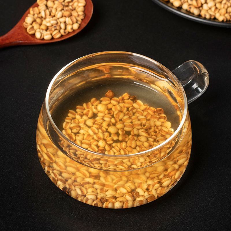 炒熟薏米新货另售赤小豆茯苓芡实薏仁米红豆薏米茶薏苡仁