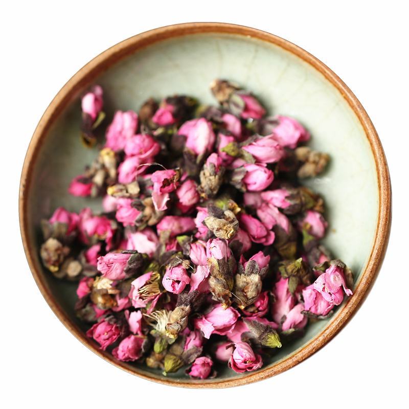 花草茶桃花正品桃花山东天然桃花蕾手工精选散装包邮