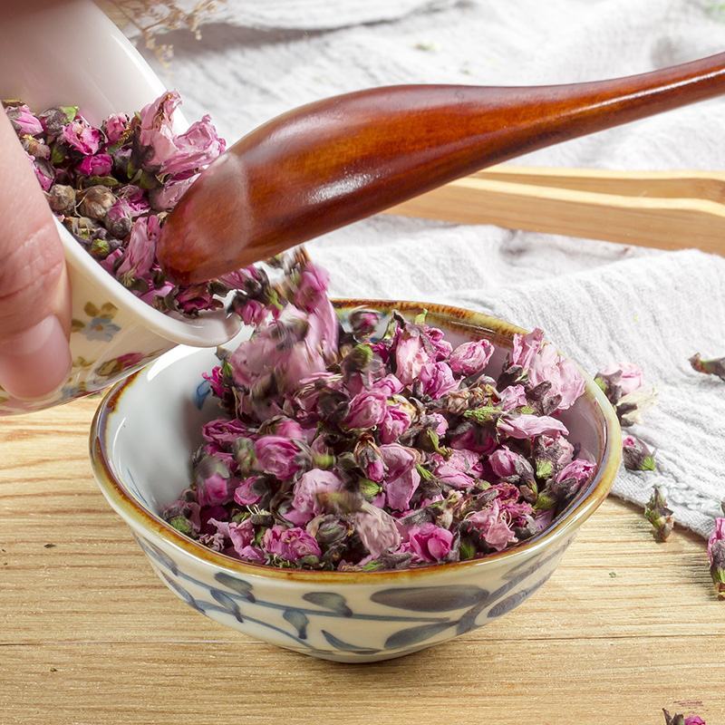 花草茶桃花正品桃花山东天然桃花蕾手工精选散装包邮