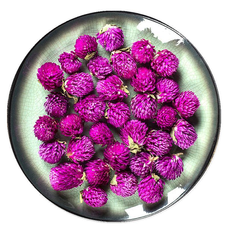 千日红花特级散装千日红干花可配玫瑰花茶柠檬片茉莉花茶