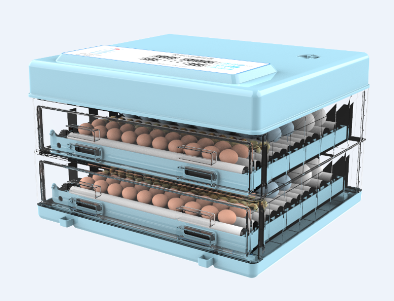 全新款抽拉式全自动小型孵化机家用智能孵化器小鸡孵化箱