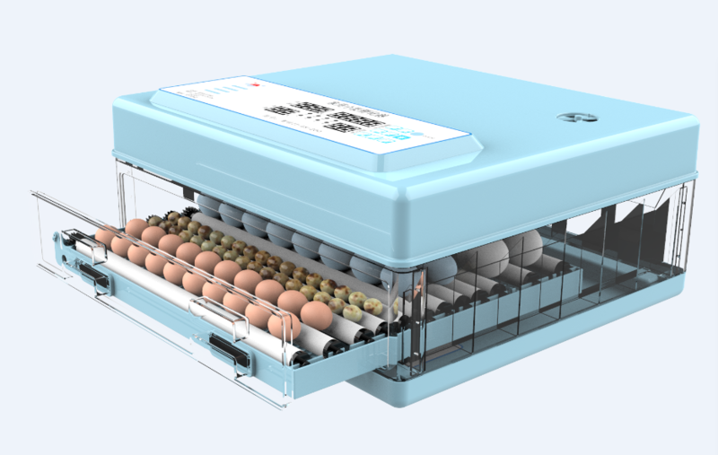 全新款抽拉式全自动小型孵化机家用智能孵化器小鸡孵化箱