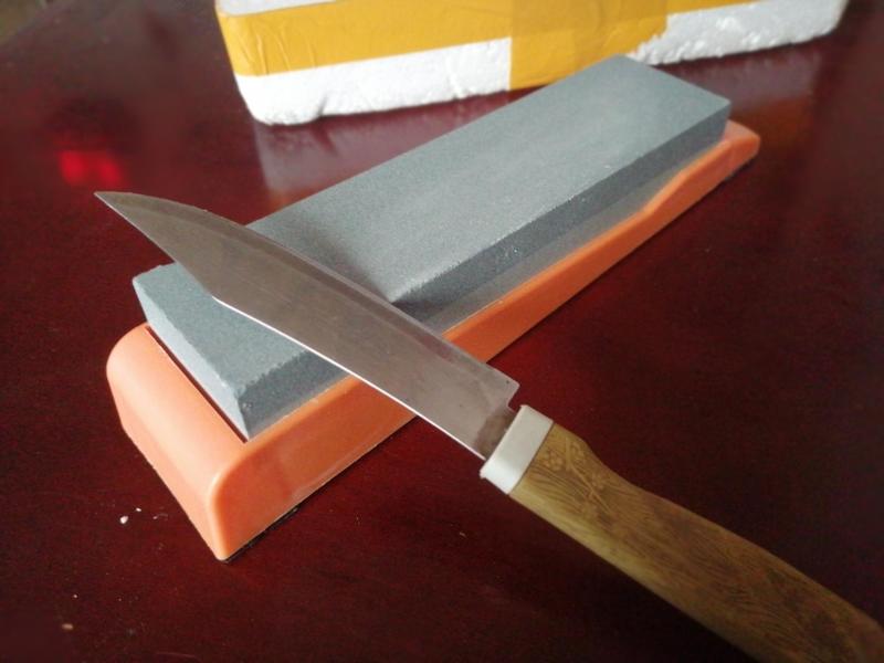 磨刀器磨菜刀磨刀石双面磨刀石家用菜刀开刃油石不锈钢刀磨刀