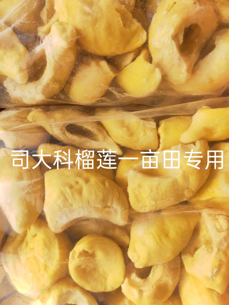 金枕头榴莲烘焙原料去核榴莲冷冻榴莲蛋糕千层原料