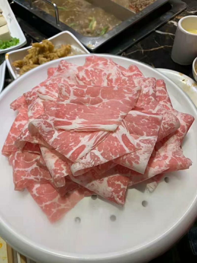 千层雪雪花肥牛，厂家直销，雪花肥牛，中西餐火锅烧烤烤肉