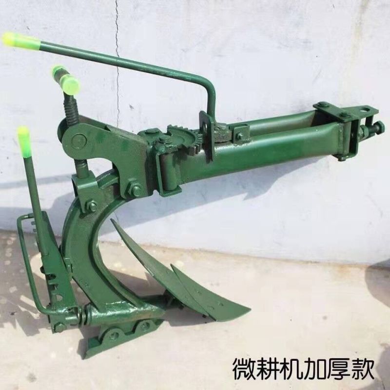 厂家直销微耕机翻转犁加厚铸铁开沟翻土犁双面翻转犁