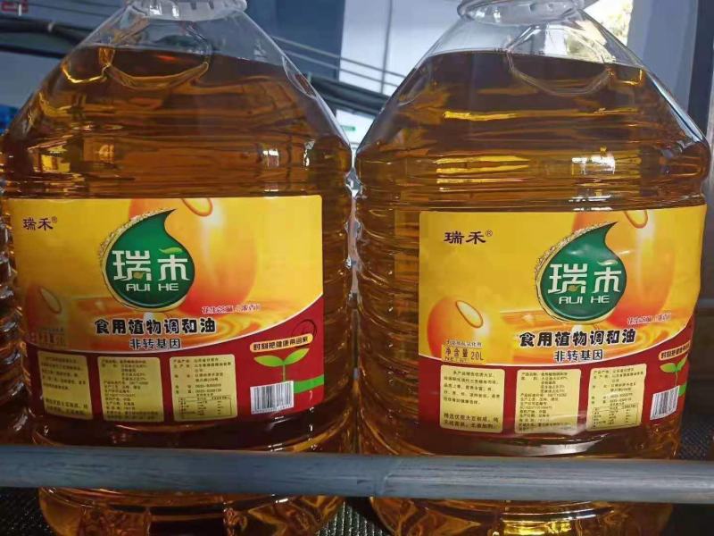 瑞禾调和油花生芝麻型调和油20升5升