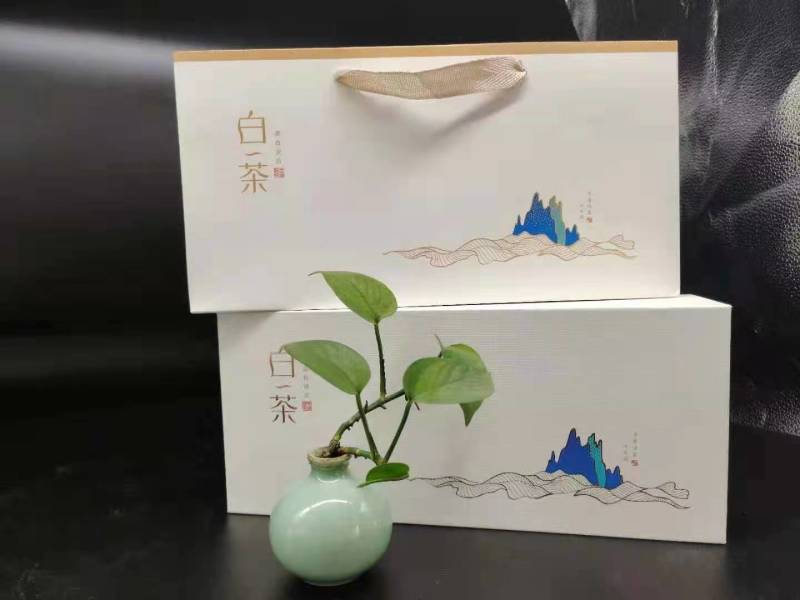 安吉白茶礼盒款100克装2罐装