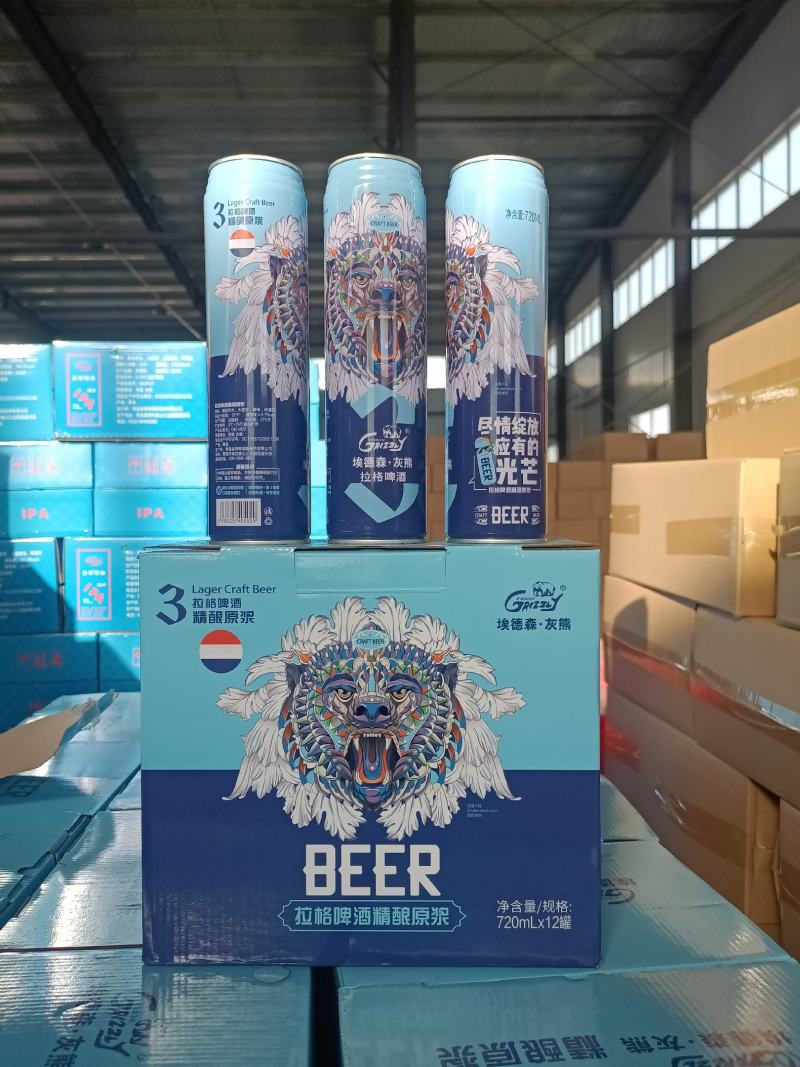 青岛金特精酿12P原浆新规格720ml，寻求合作商