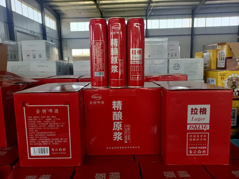 青岛金特精酿12P原浆新规格720ml，寻求合作商
