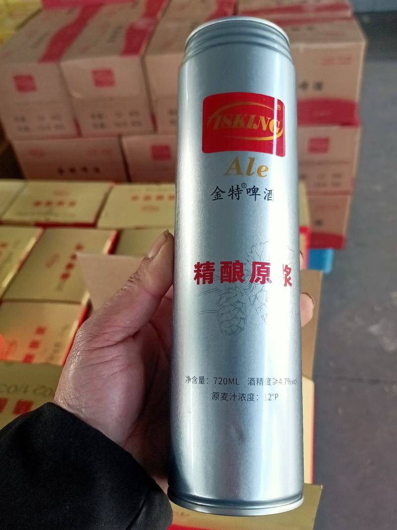 青岛金特精酿12P原浆新规格720ml，寻求合作商