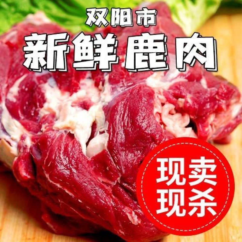 五斤一份梅花鹿鲜鹿肉包邮空运新鲜嫩活杀空运冷链到家