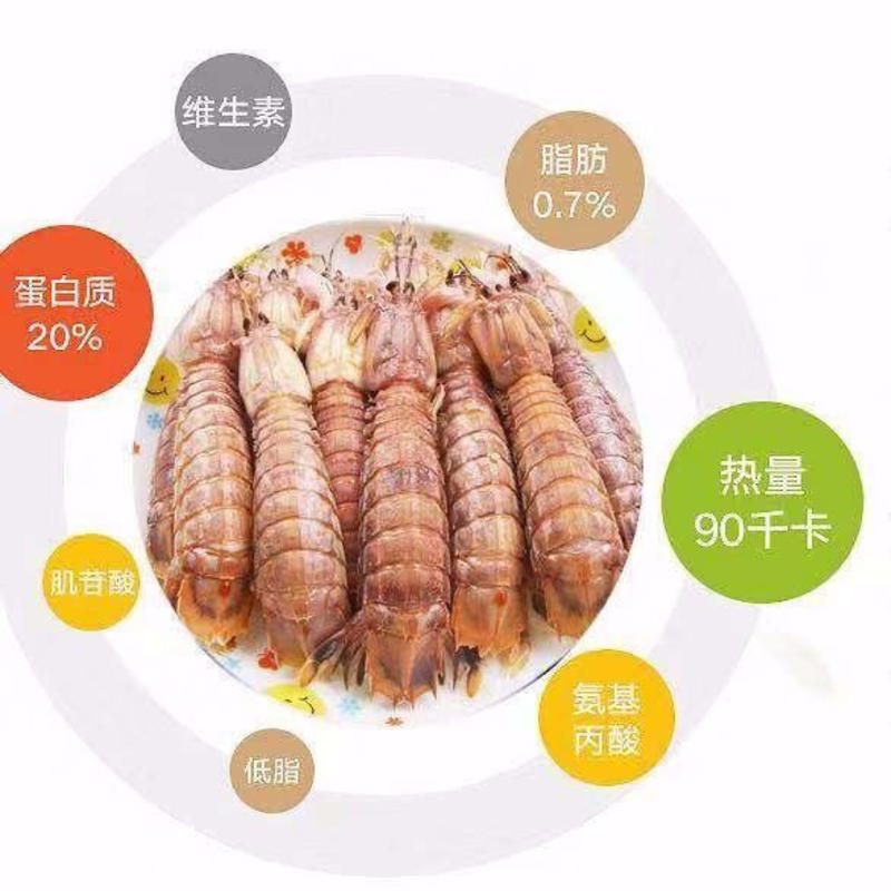 熟冻大公肥皮皮虾,赖尿虾,虾爬子,虾姑壳薄肉多,好吃鲜美