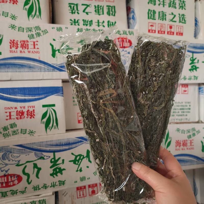 海带丝，干海带丝，颜色绿，无黄叶，无碎渣